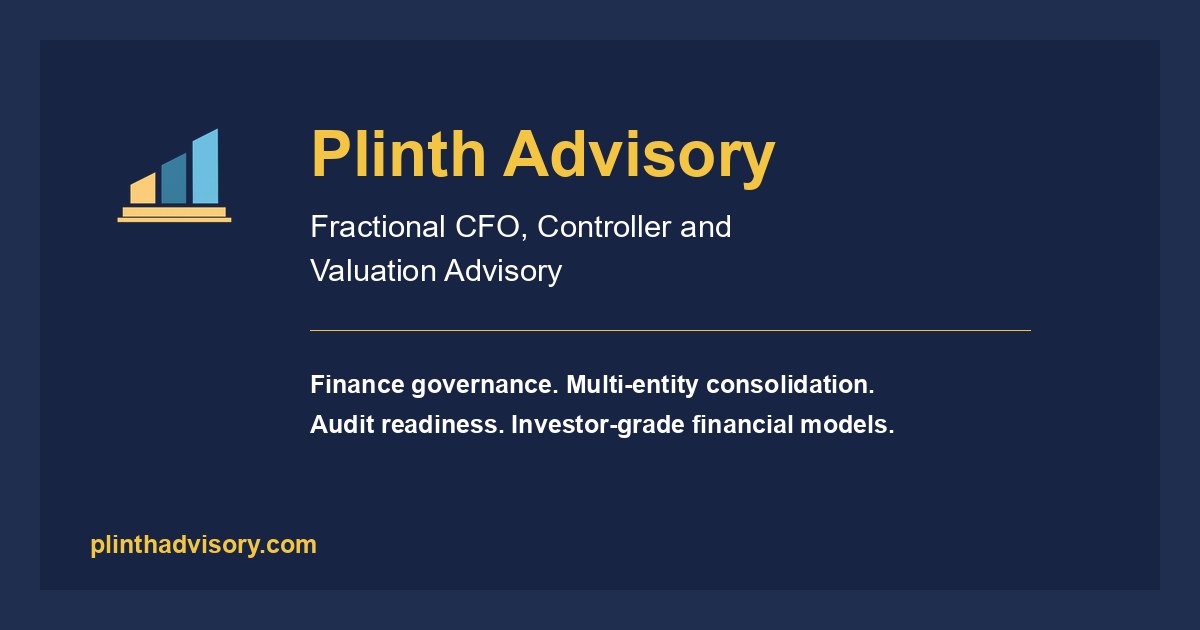 Plinth Advisory | Fractional CFO, Controller and Valuation Advisory